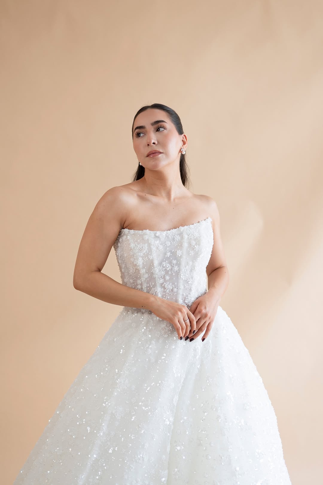 Detalle vestido de novia